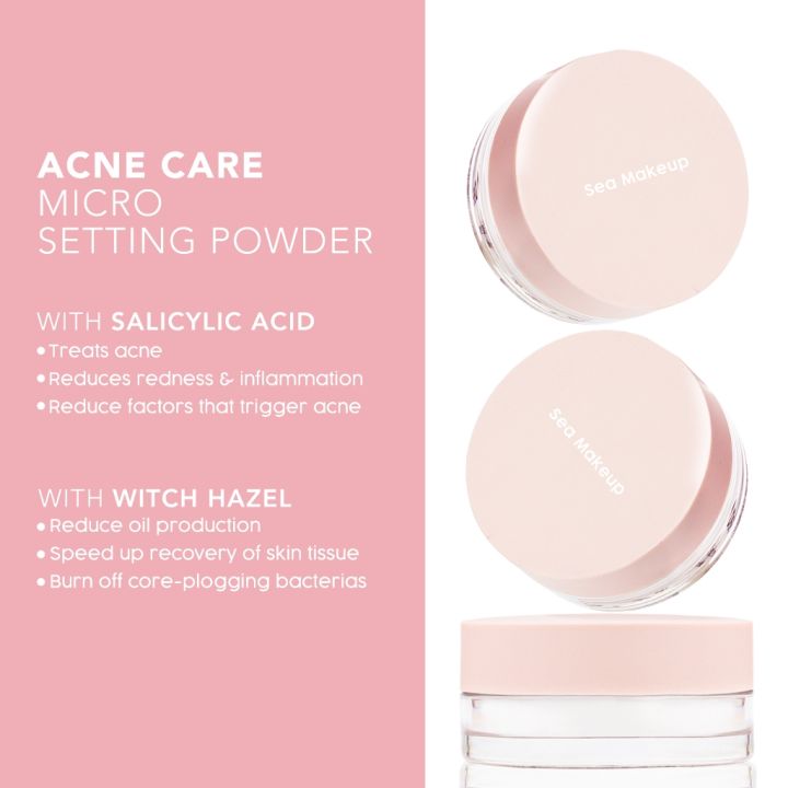 Sea Makeup Acne Care Micro Translucent Setting Powder